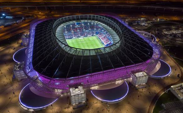 DALI lighting controls Qatar 2022 World Cup Ahmad Bin Ali Stadium